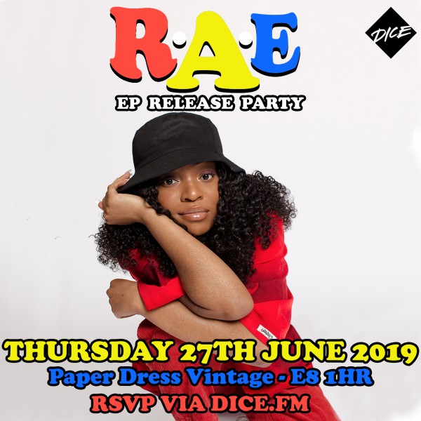 R.A.E EP PARTY ANNOUNCEMENT