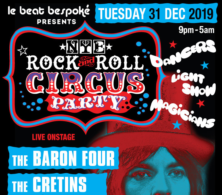 Nye Rocks NYE ROCK ‘N’ ROLL CIRCUS! Tickets selling fast! // Paper Dress Vintage ...