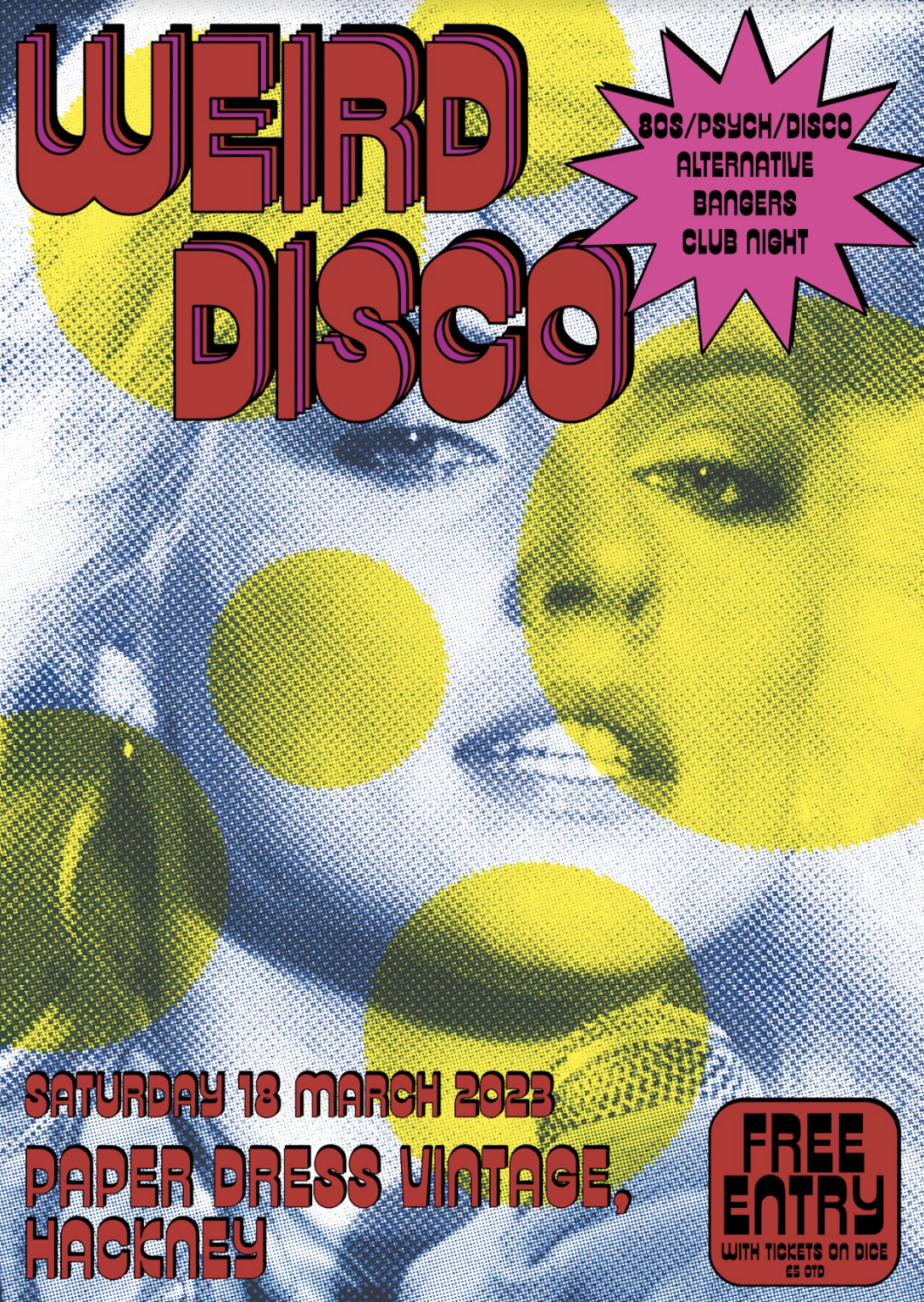 Weird Disco Club Night // Paper Dress Vintage Bar & Boutique, London